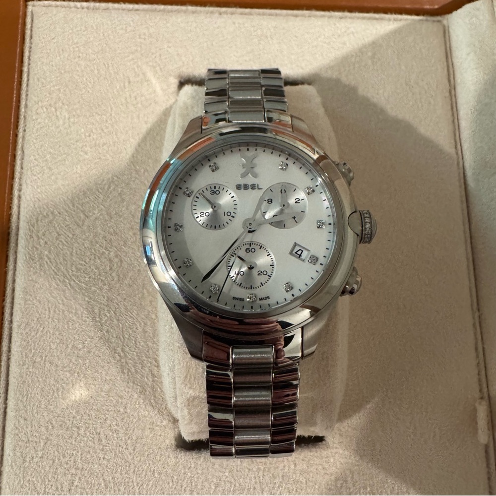 Women’s Silver Ebel Watch